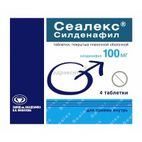 Сеалекс Силденафил, табл. п/о пленочной 100 мг №4